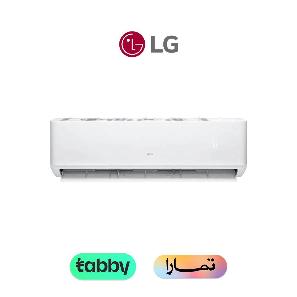 ال جي مكيف سبليت 22800 وحدة، تنظيف ذاتي، بارد فقط - LO242C0