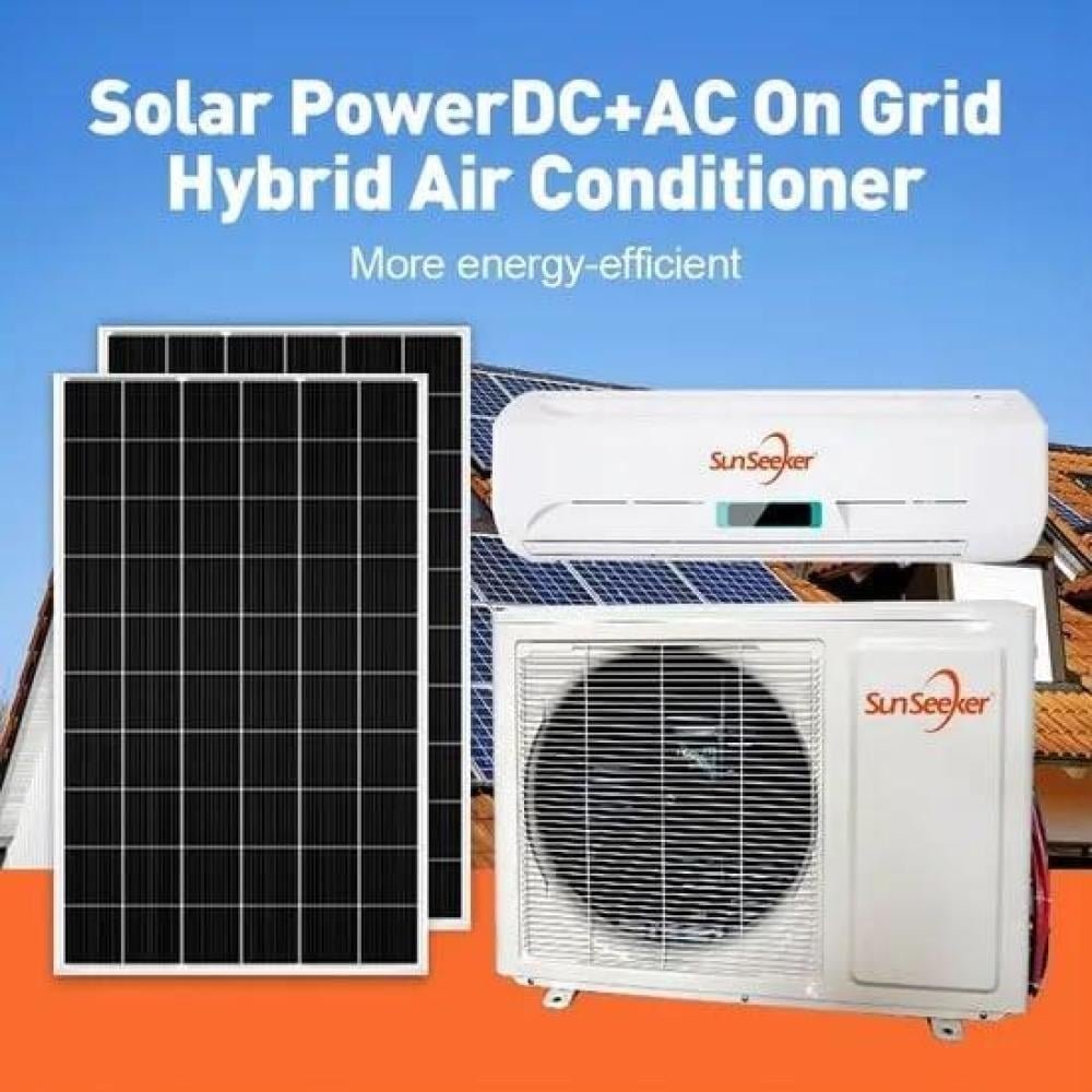 مكيف سن سيكر 24000 BTU يعمل بالطاقة الشمسيه حار بارد - الصورة 2