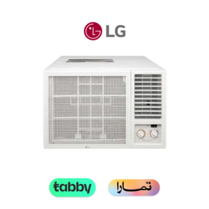 مكيف شباك ال جي، 18000 وحدة، بارد فقط، روتاري، أبيض - W181EC.SN3