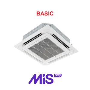 بيسك مكيف كاسيت 37000 وحدة - حار وبارد - انفرتر - BCAC-XF42HIB